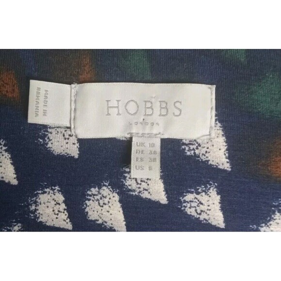 Hobbs London Wrap Dress Size 6 Knee Length - Picture 6 of 9